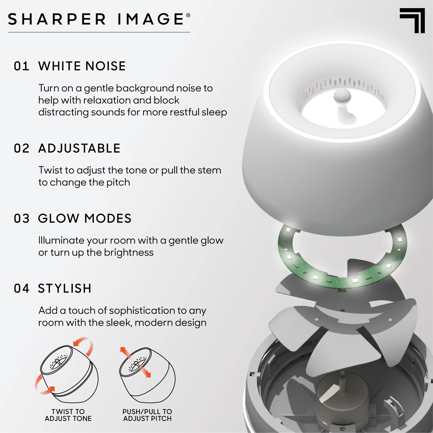 Sound Soother β White Noise & Night Glow Machine