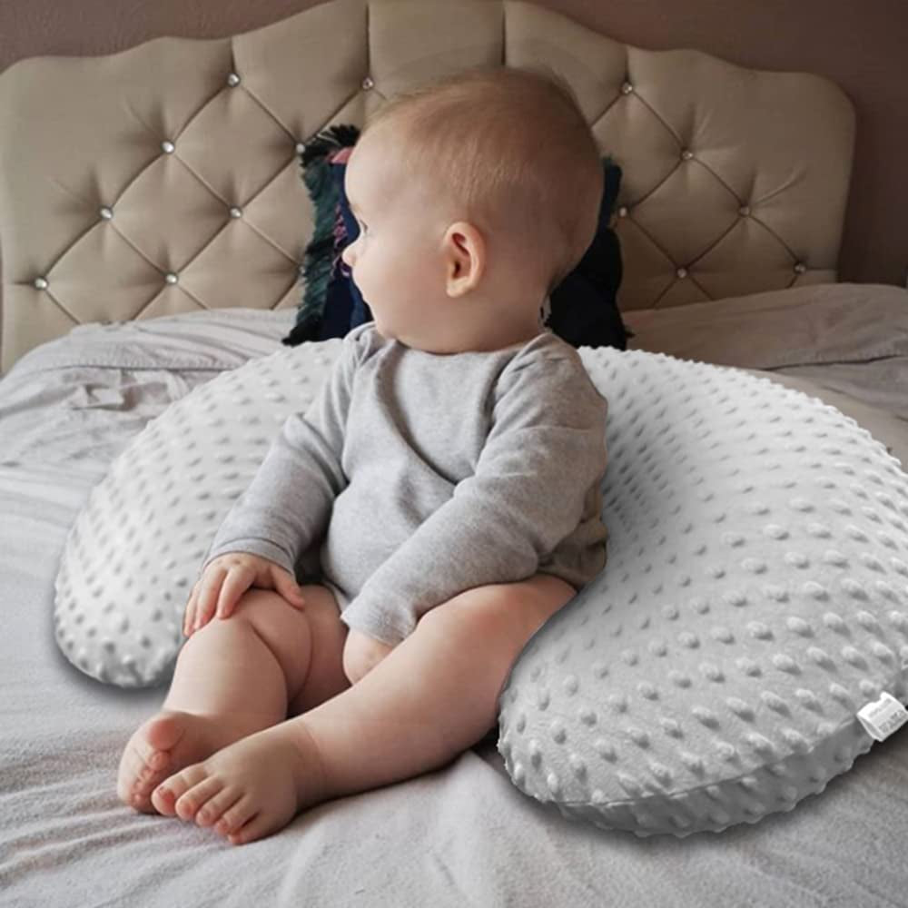 2-Pack Nursing Pillow Covers – Ultra-Soft Minky Slipcovers for Breastfeeding Pillows