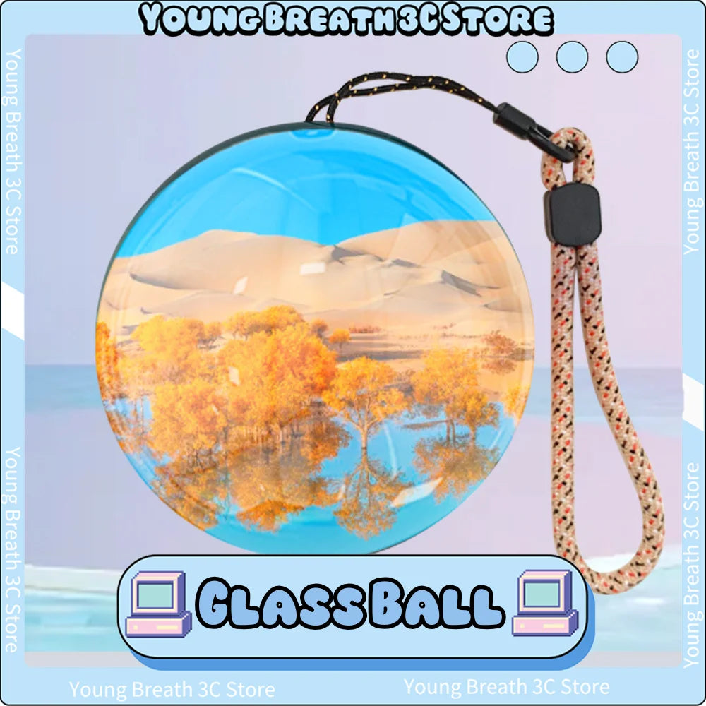 3D Crystal Ball Video Ornament