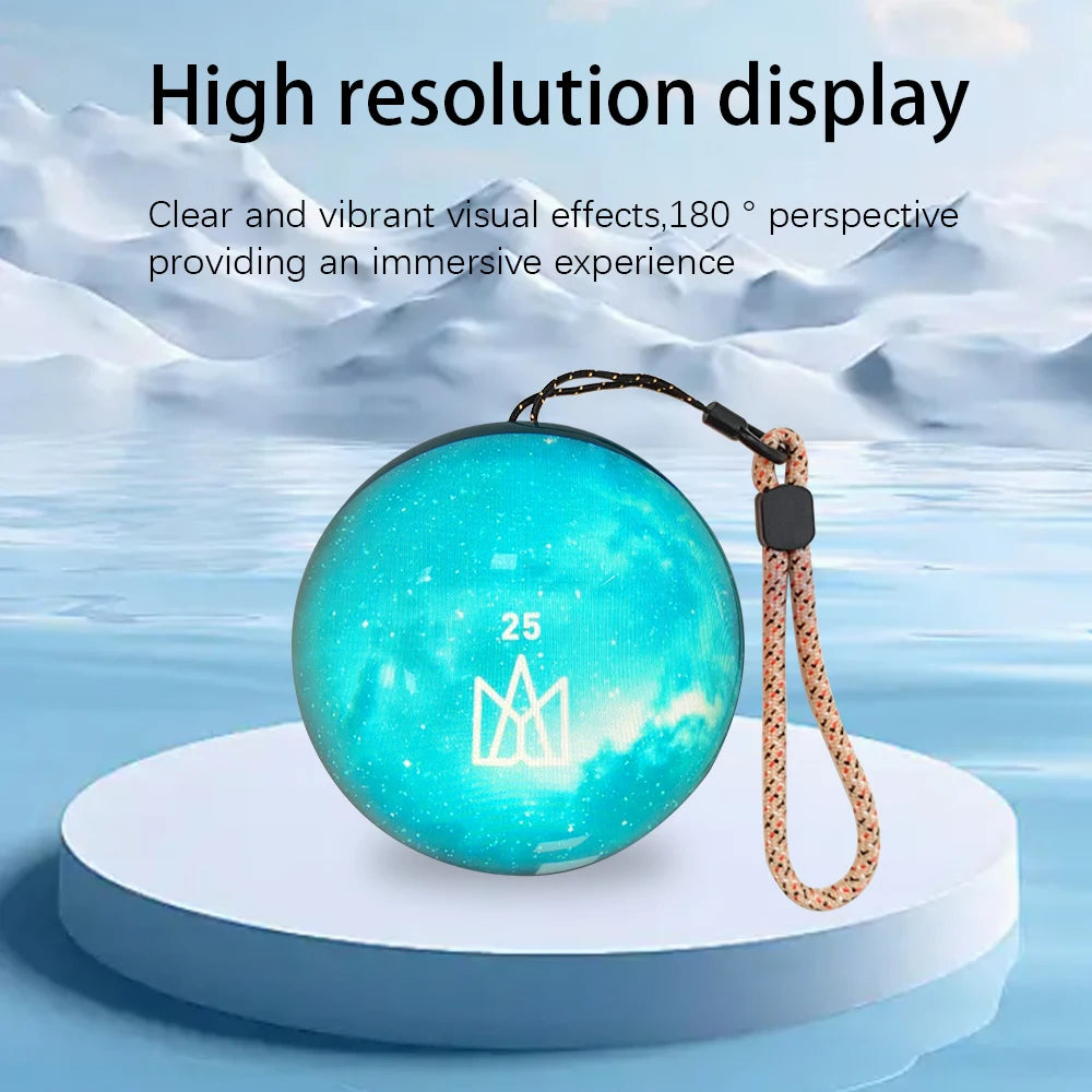 3D Crystal Ball Video Ornament