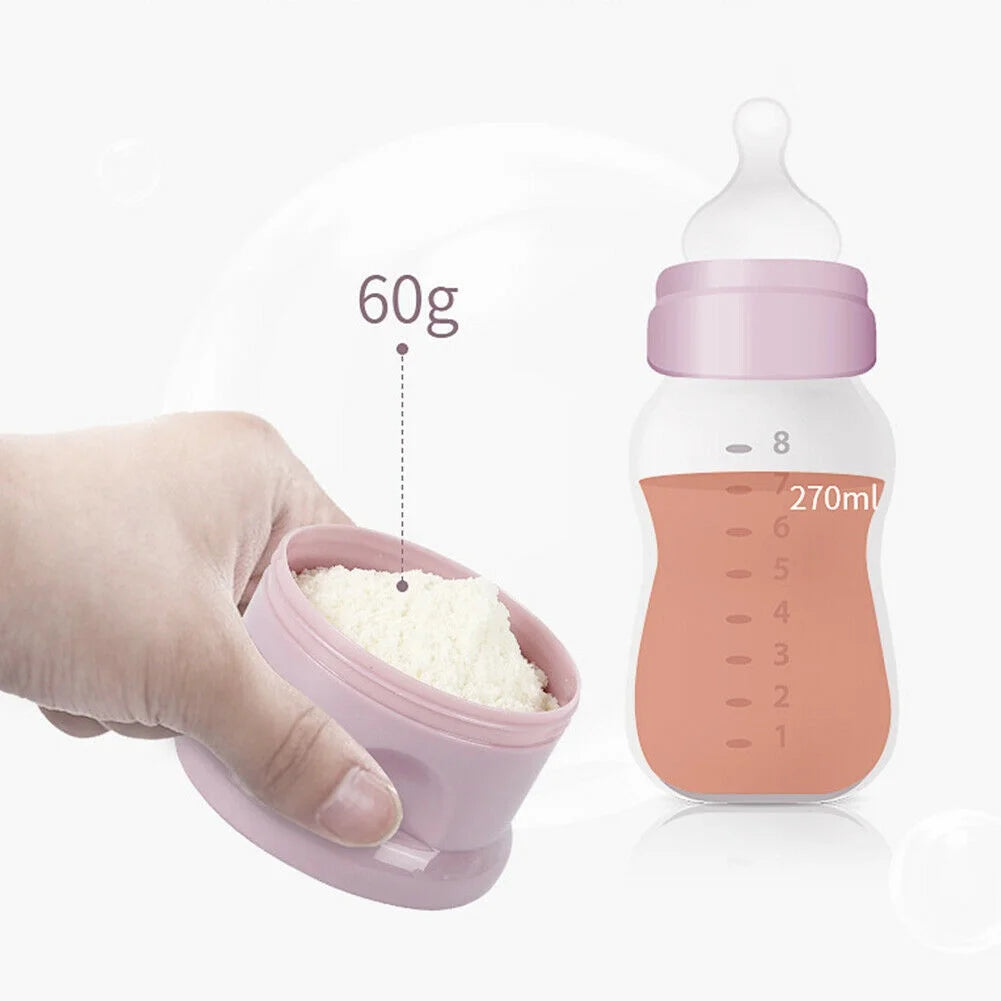 Baby Formula & Snack Dispenser – 4 Layer Travel Container