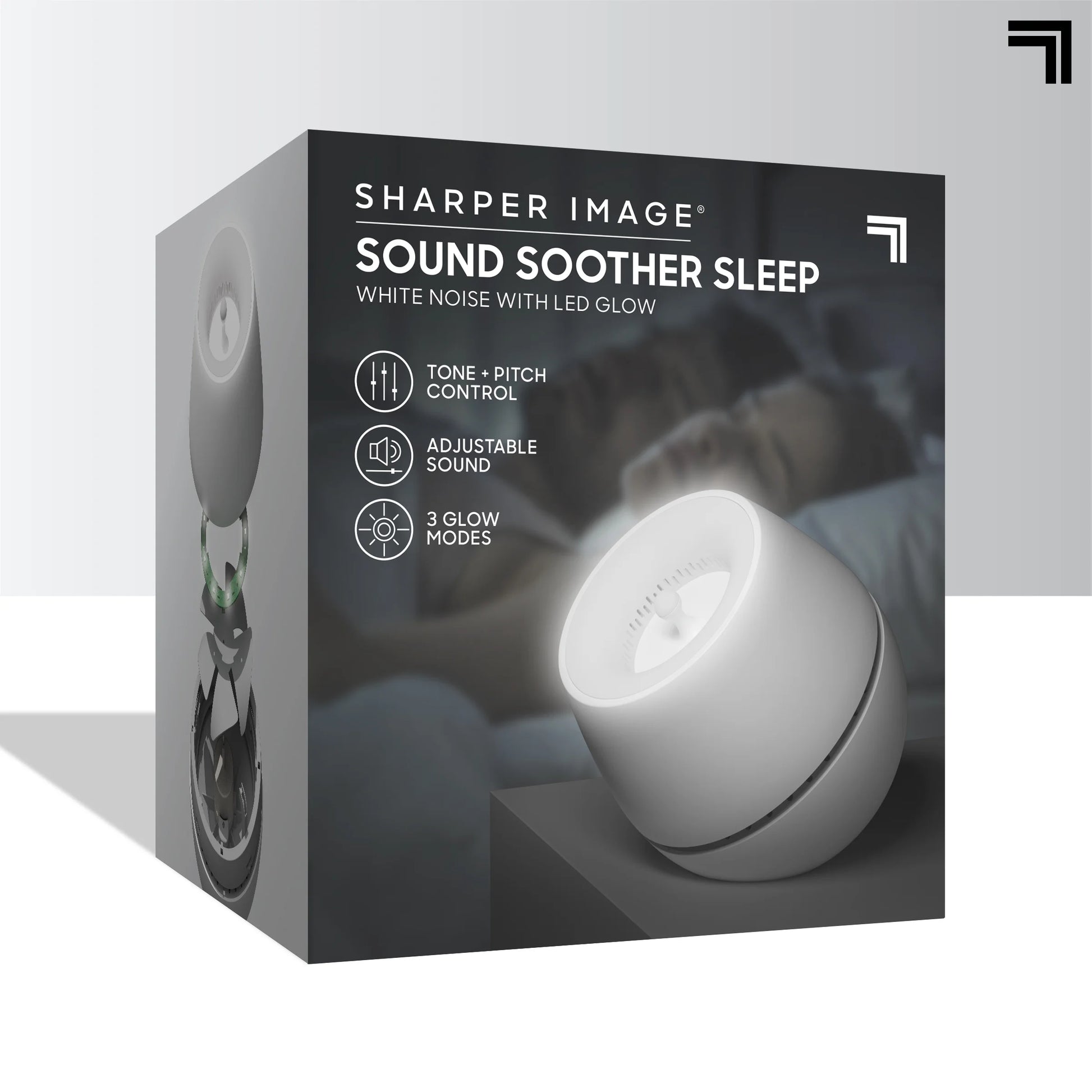 Sound Soother – White Noise & Night Glow Machine