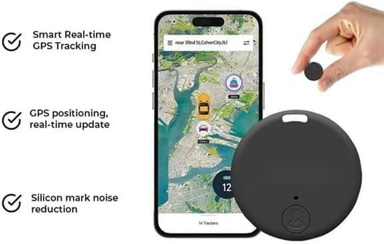 Mini GPS Tracker for Vehicles, Mini Worldwide GPS Tracker, Car Locator Tracker, Car Vehicle Tracking Anti-Lost Locator for Tracking System