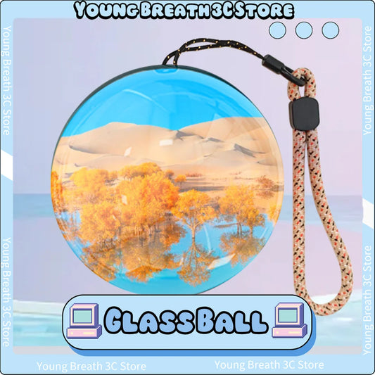 3D Crystal Ball Video Ornament