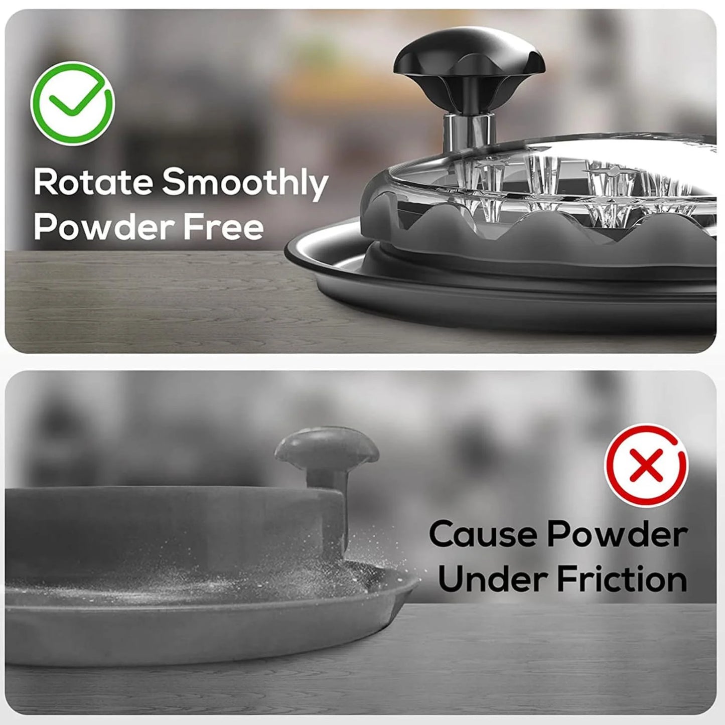 Chicken Shredder with Cleaning Brush, Meat Shredder Tool Twist for Effortlessly Shredding Chicken and Vegetables - Have a Transparent Lid, Solid Handle, Non-Slip Base